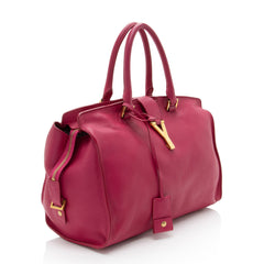 Saint Laurent Calfskin Classic Cabas Y Medium Tote