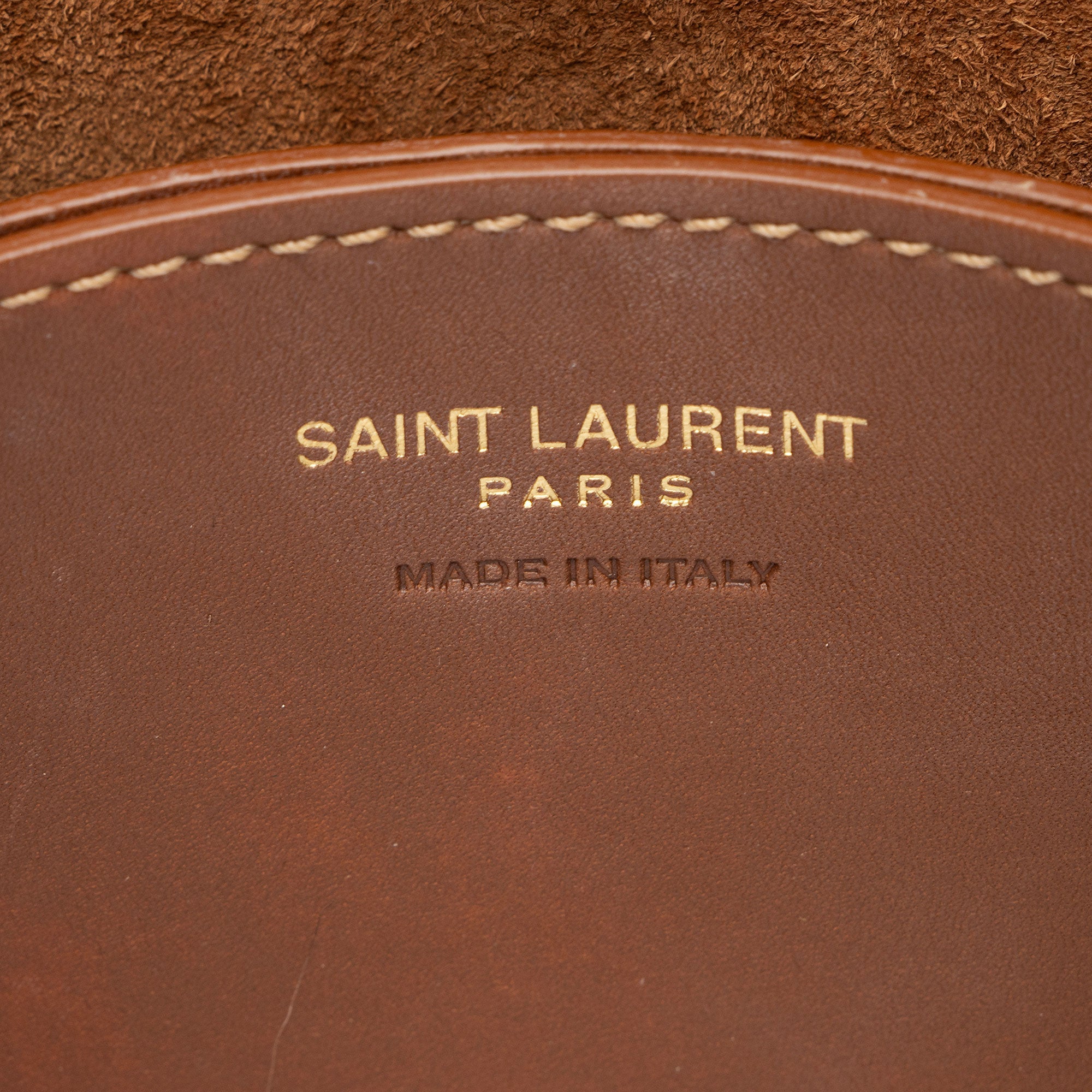 Saint Laurent Calfskin Liane Chain Shoulder Bag
