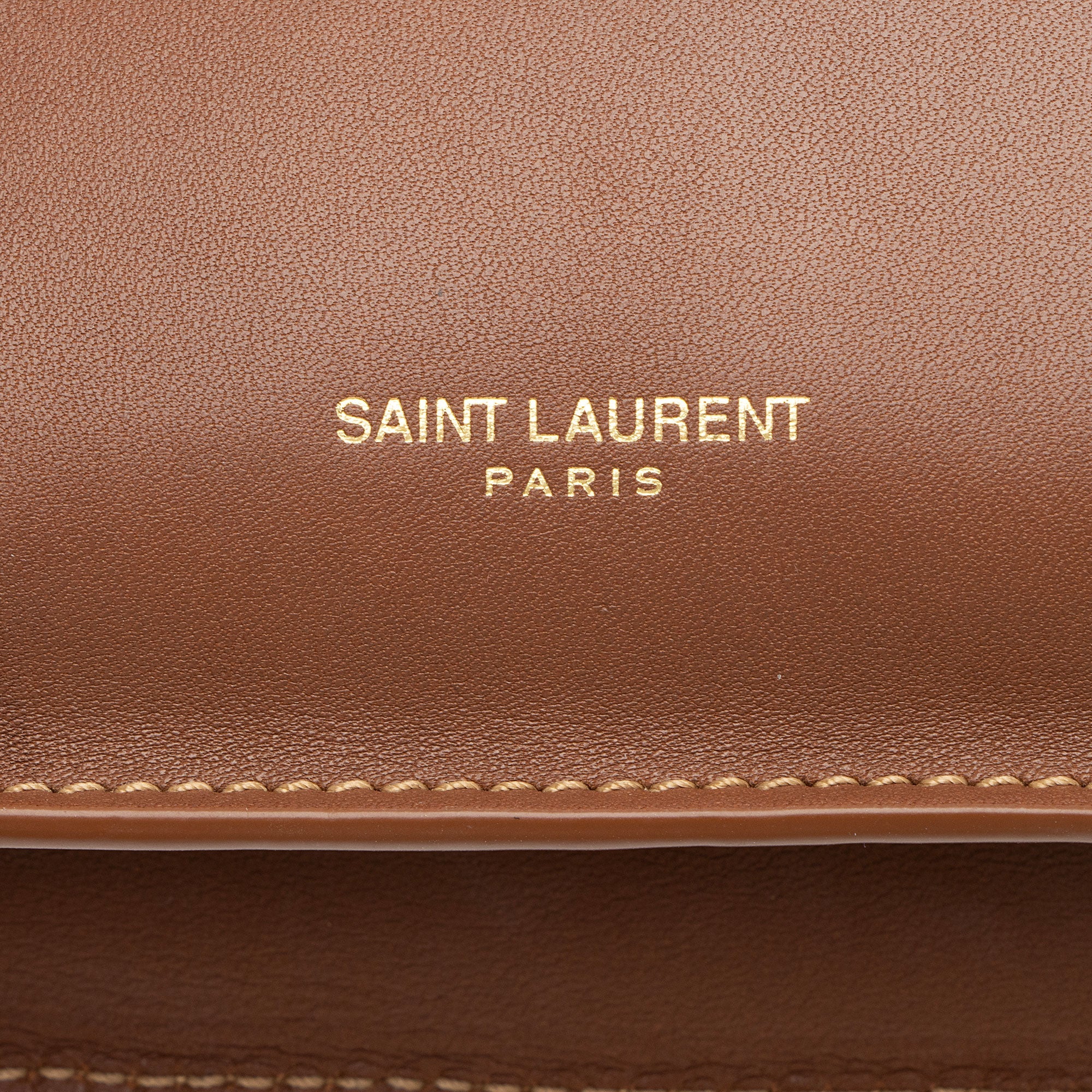 Saint Laurent Calfskin Liane Chain Shoulder Bag