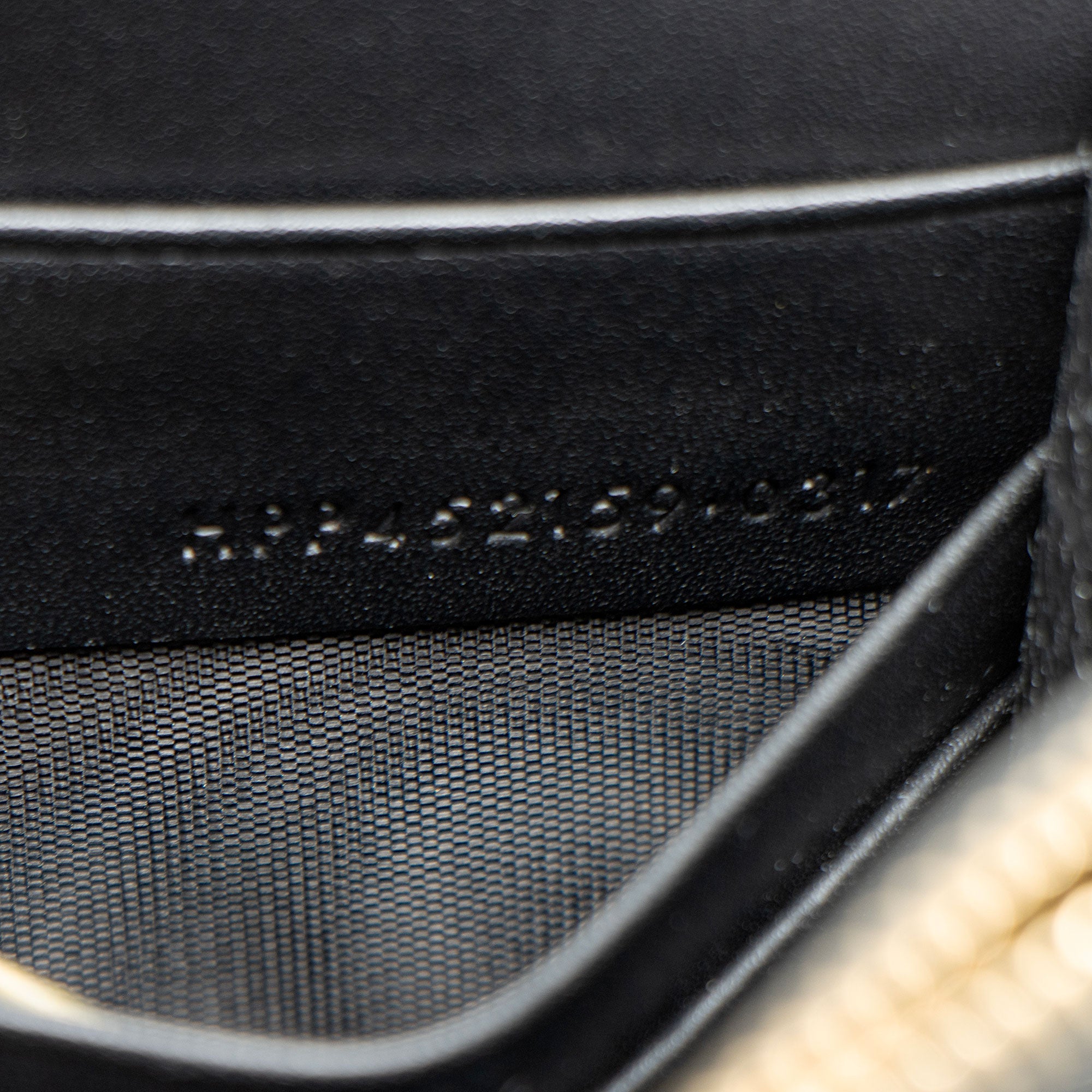 Saint Laurent Calfskin Monogram Kate Tassel Chain Wallet