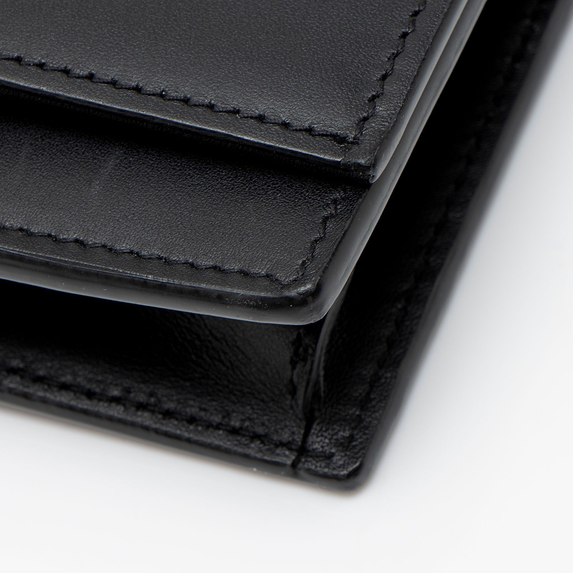 Saint Laurent Calfskin Monogram Kate Tassel Chain Wallet