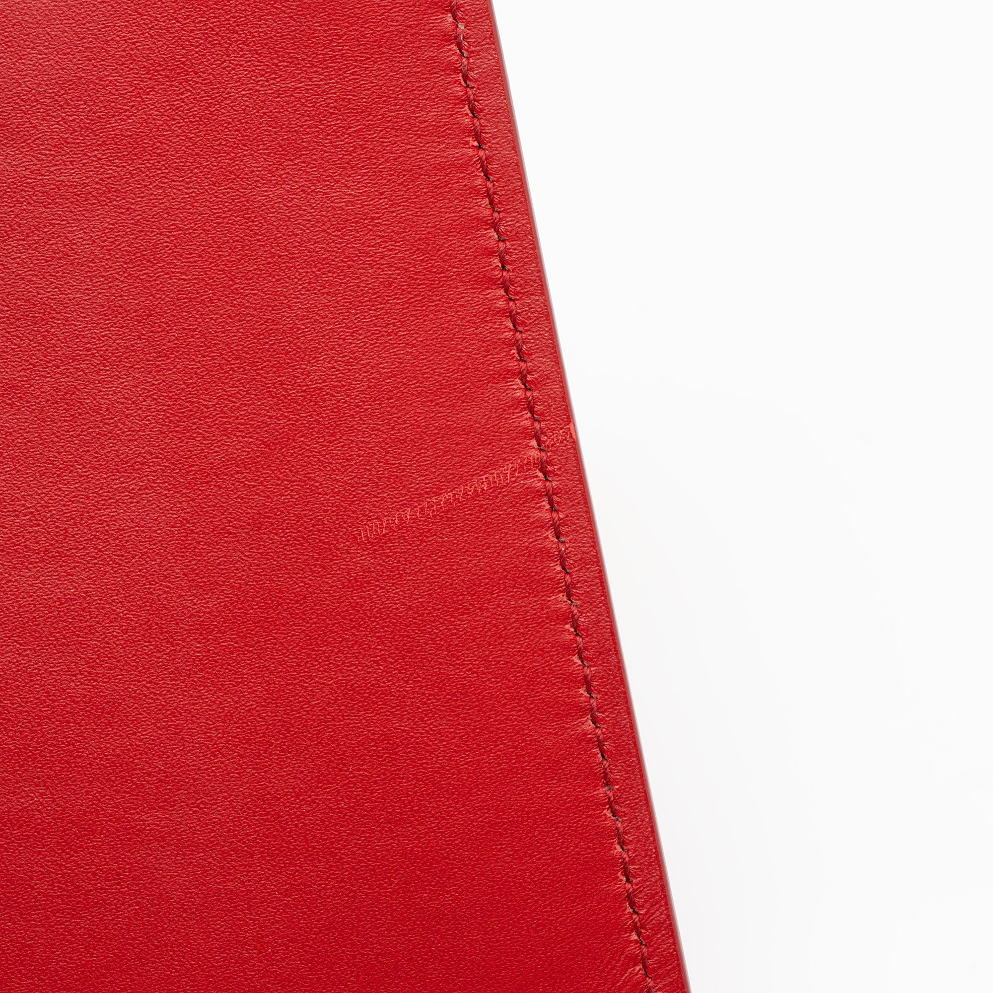 Saint Laurent Calfskin Monogram Kate Chain Wallet