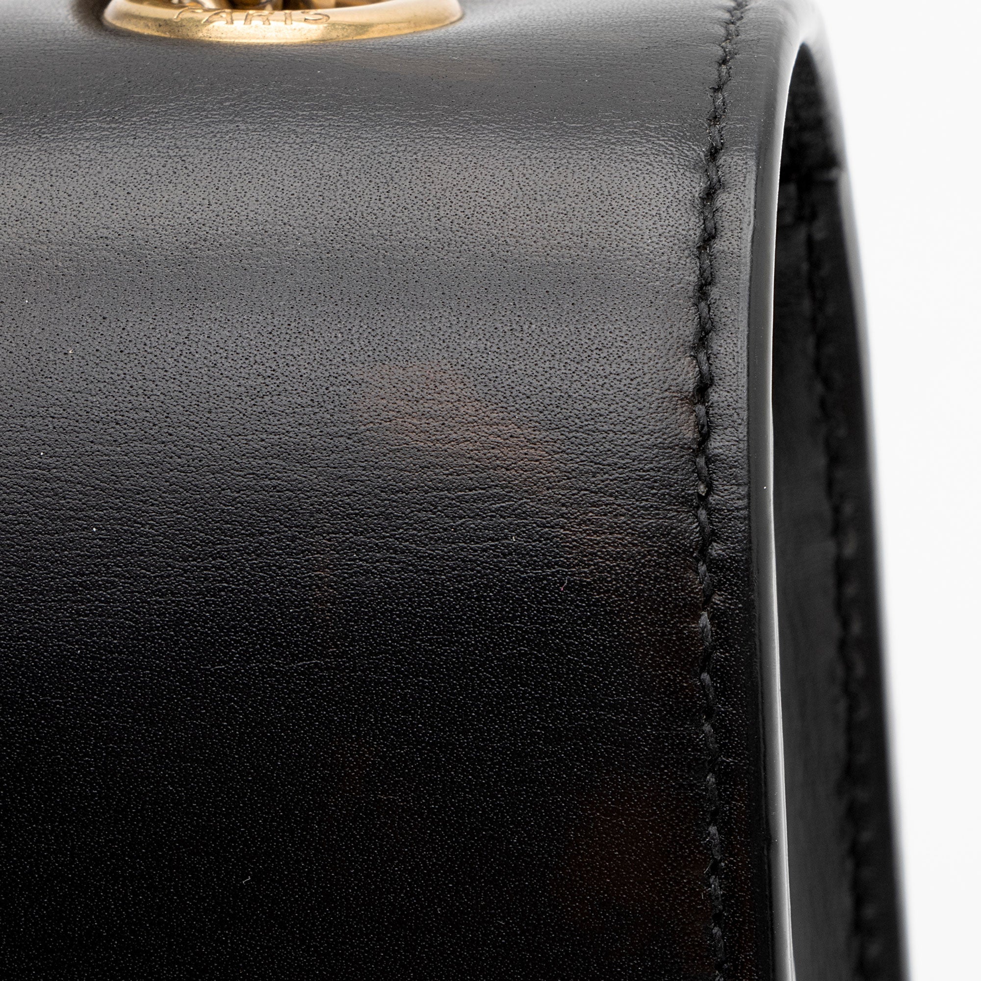 Saint Laurent Calfskin Monogram Sulpice Medium Shoulder Bag