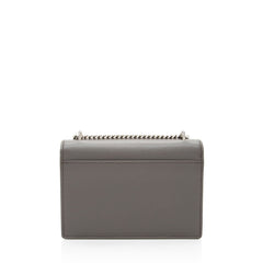 Saint Laurent Calfskin Monogram Sunset Mini Chain Wallet