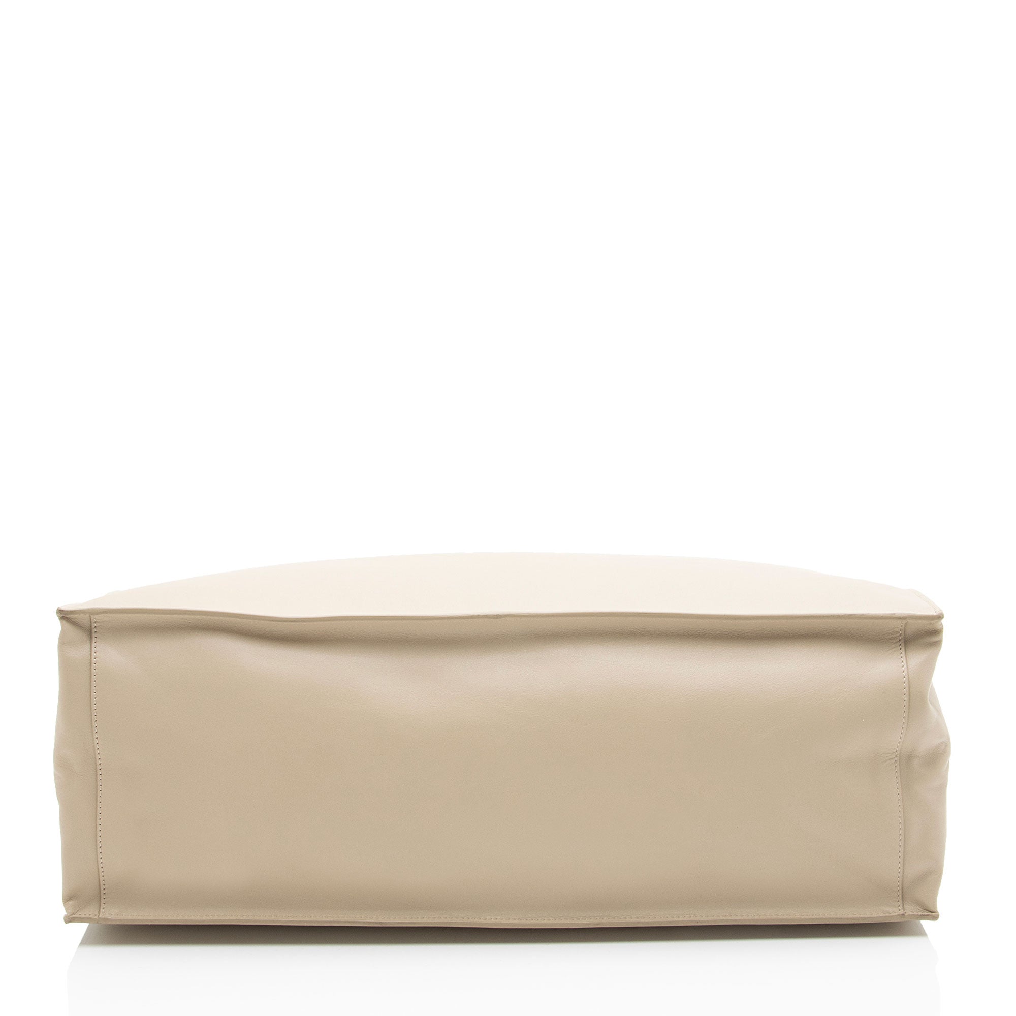 Saint Laurent Calfskin Rive Gauche Large Tote