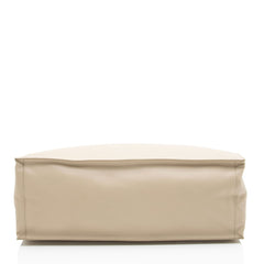 Saint Laurent Calfskin Rive Gauche Large Tote