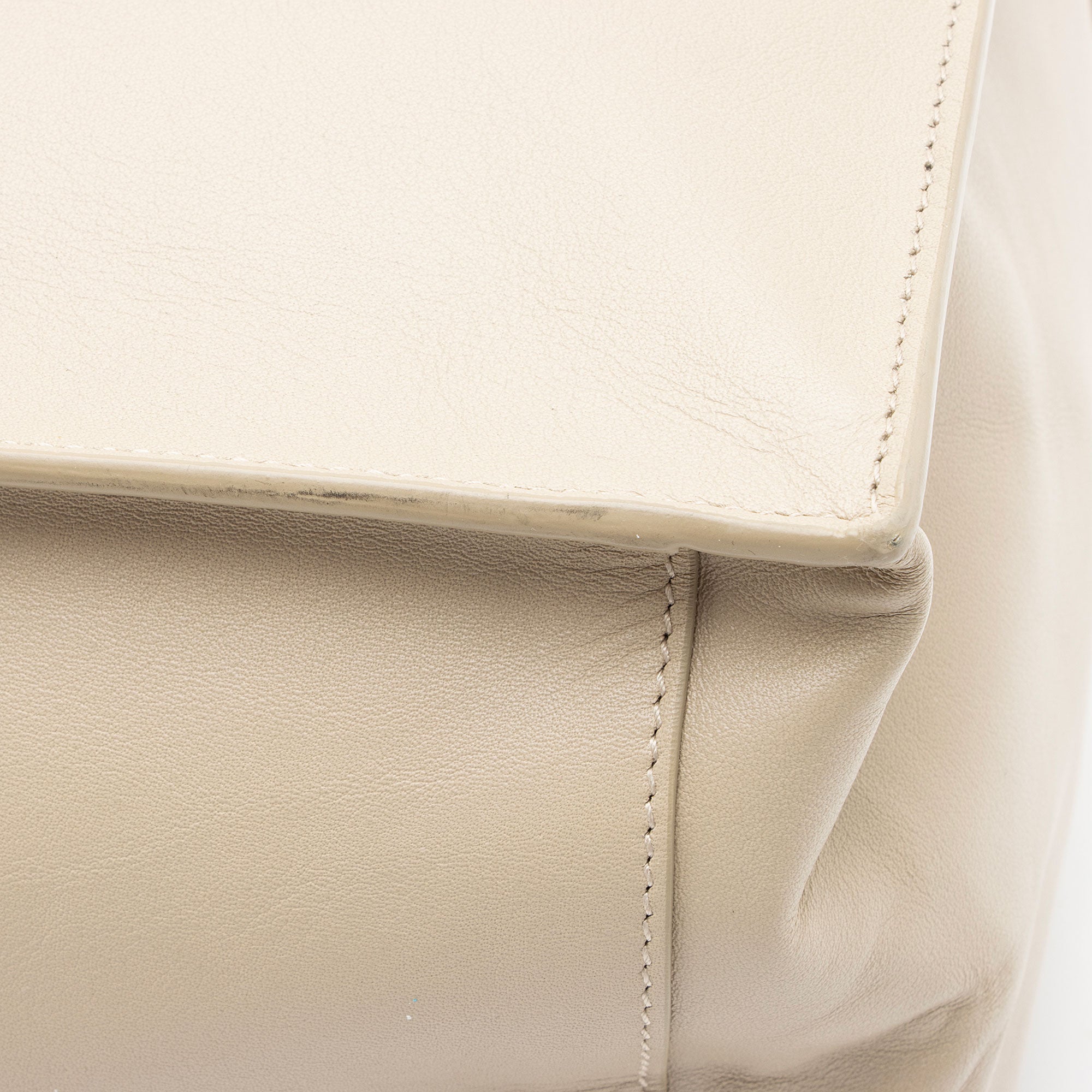 Saint Laurent Calfskin Rive Gauche Large Tote