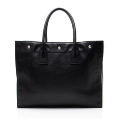 Saint Laurent Calfskin Rive Gauche Small Tote
