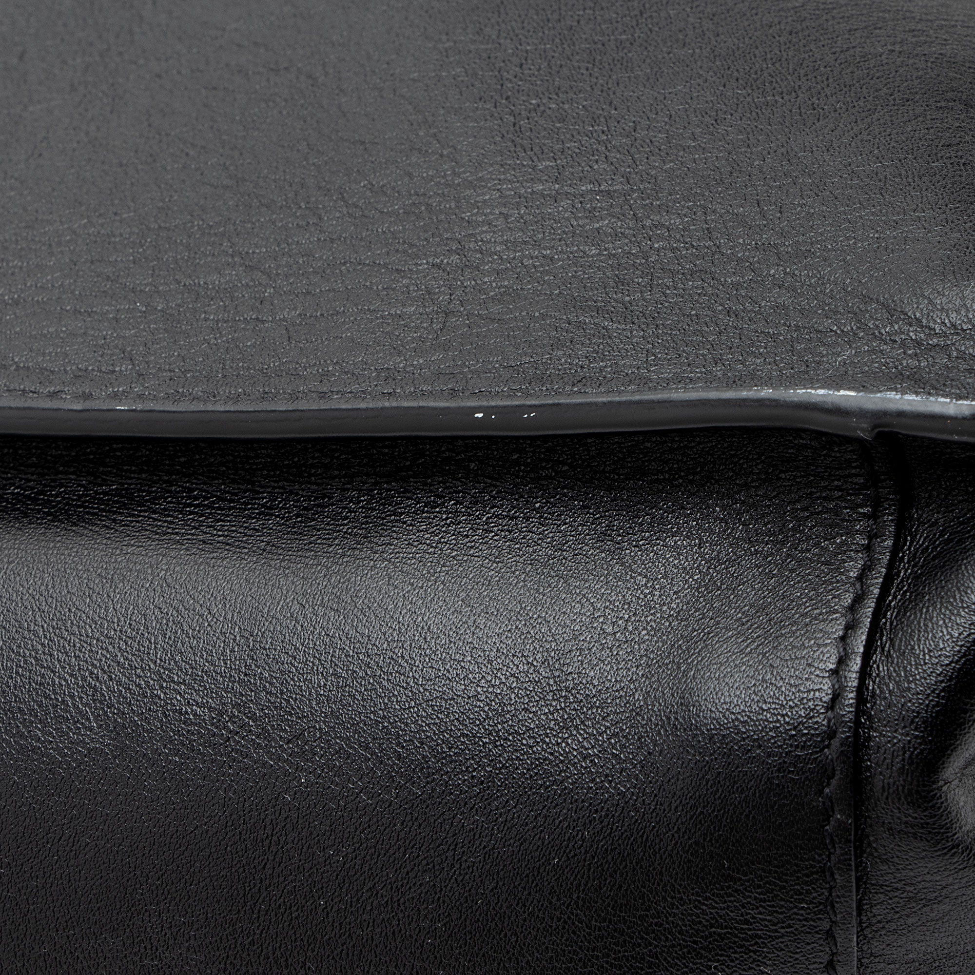 Saint Laurent Calfskin Rive Gauche Small Tote