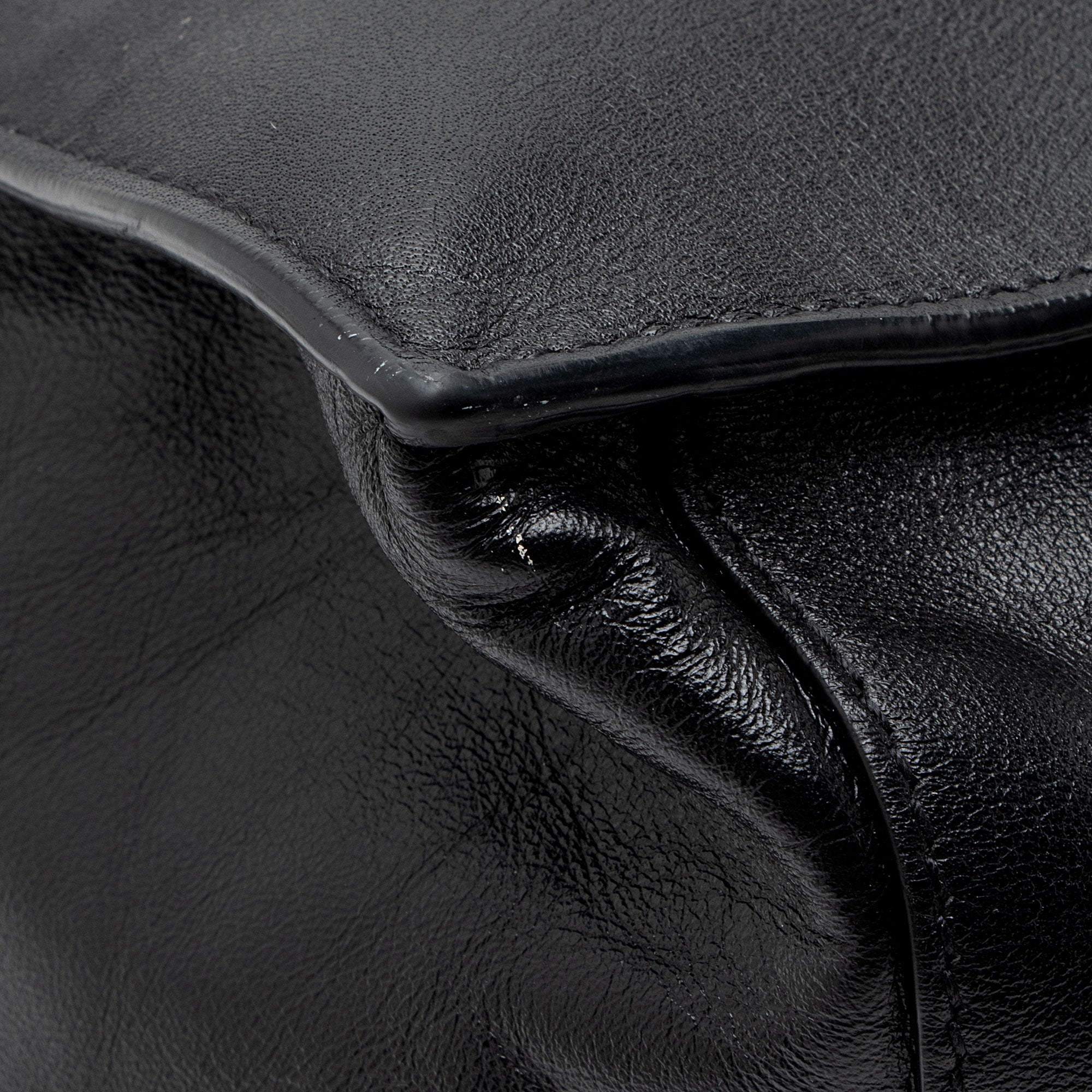 Saint Laurent Calfskin Rive Gauche Small Tote