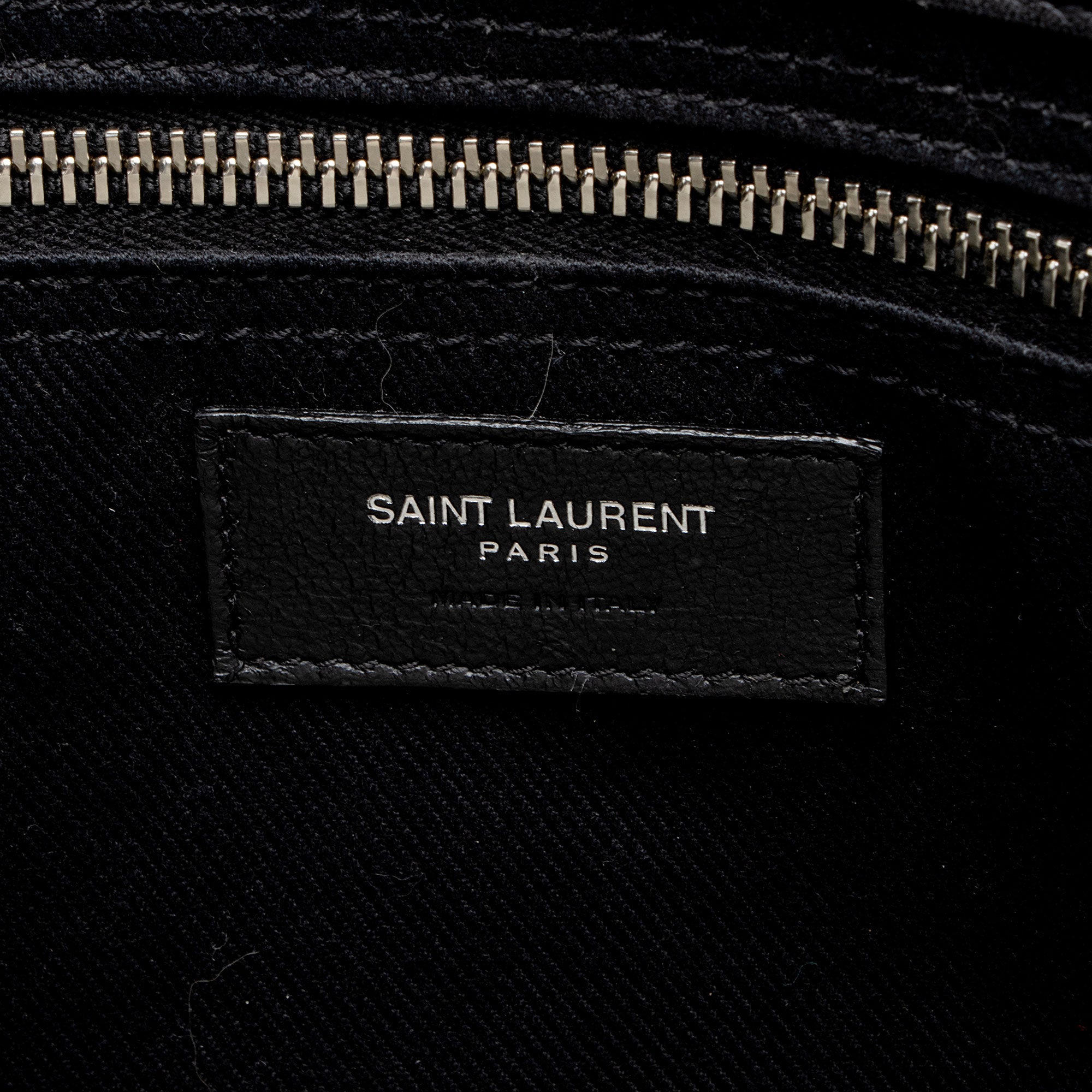 Saint Laurent Calfskin Rive Gauche Small Tote
