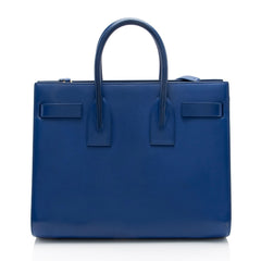 Saint Laurent Calfskin Small Sac De Jour Tote