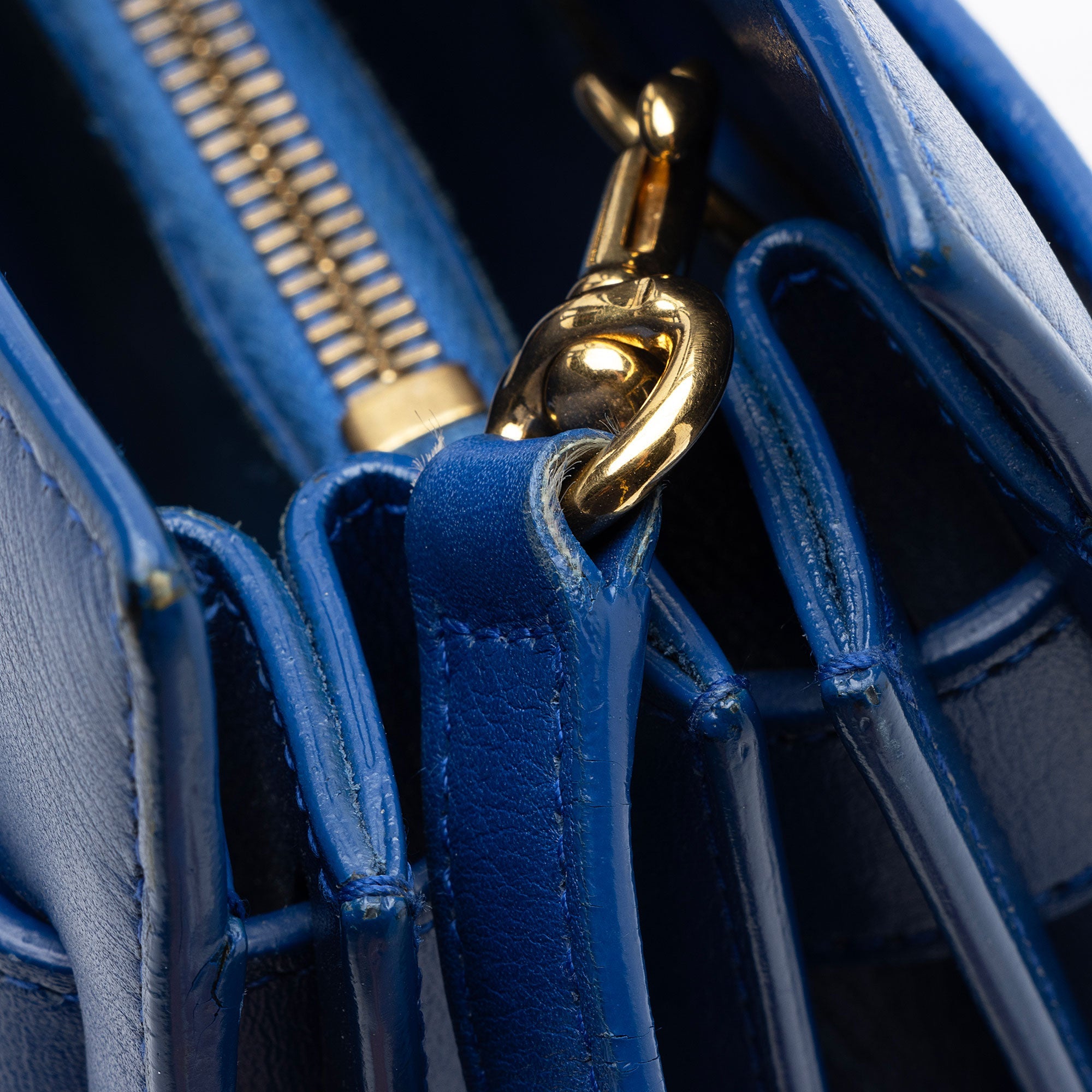 Saint Laurent Calfskin Small Sac De Jour Tote