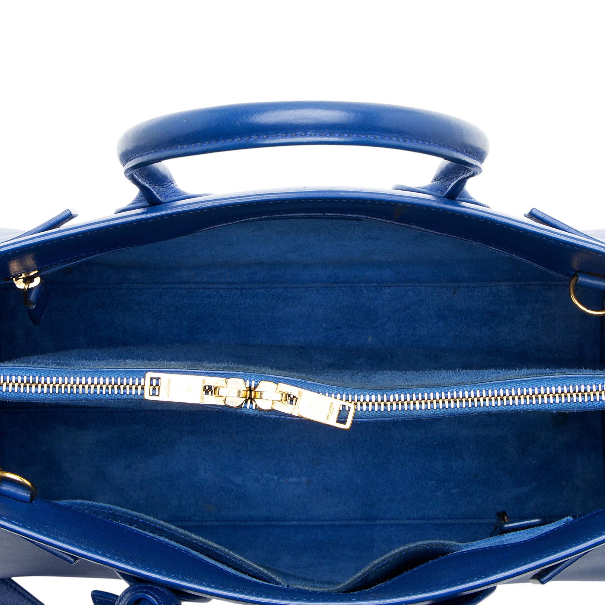 Saint Laurent Calfskin Small Sac De Jour Tote