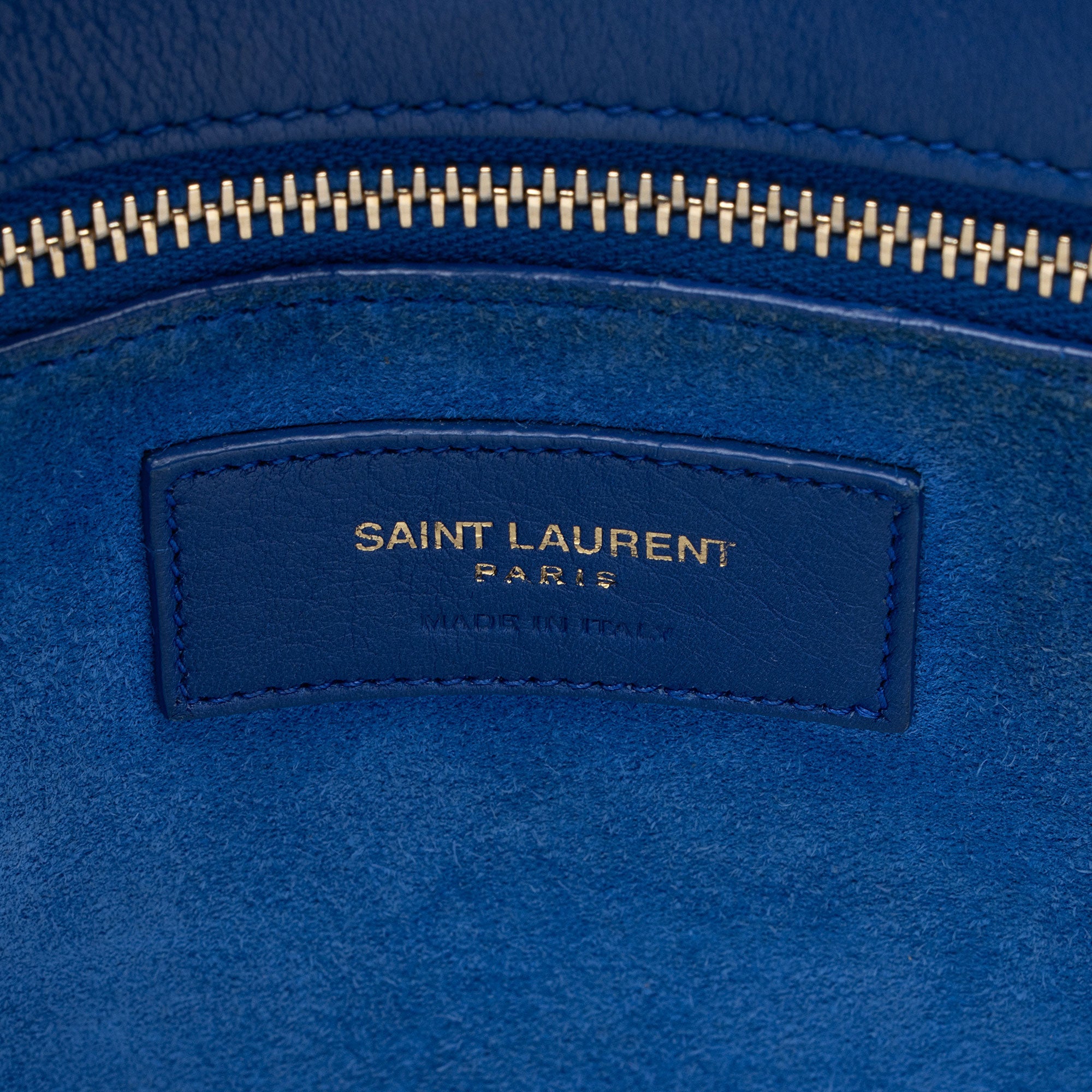 Saint Laurent Calfskin Small Sac De Jour Tote