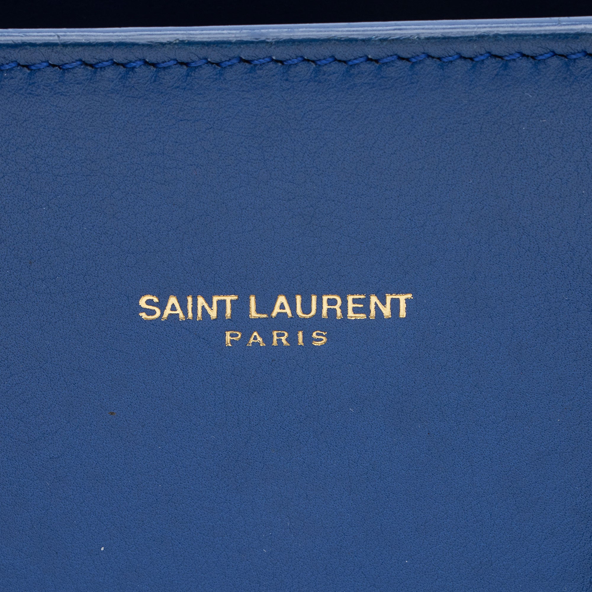 Saint Laurent Calfskin Small Sac De Jour Tote