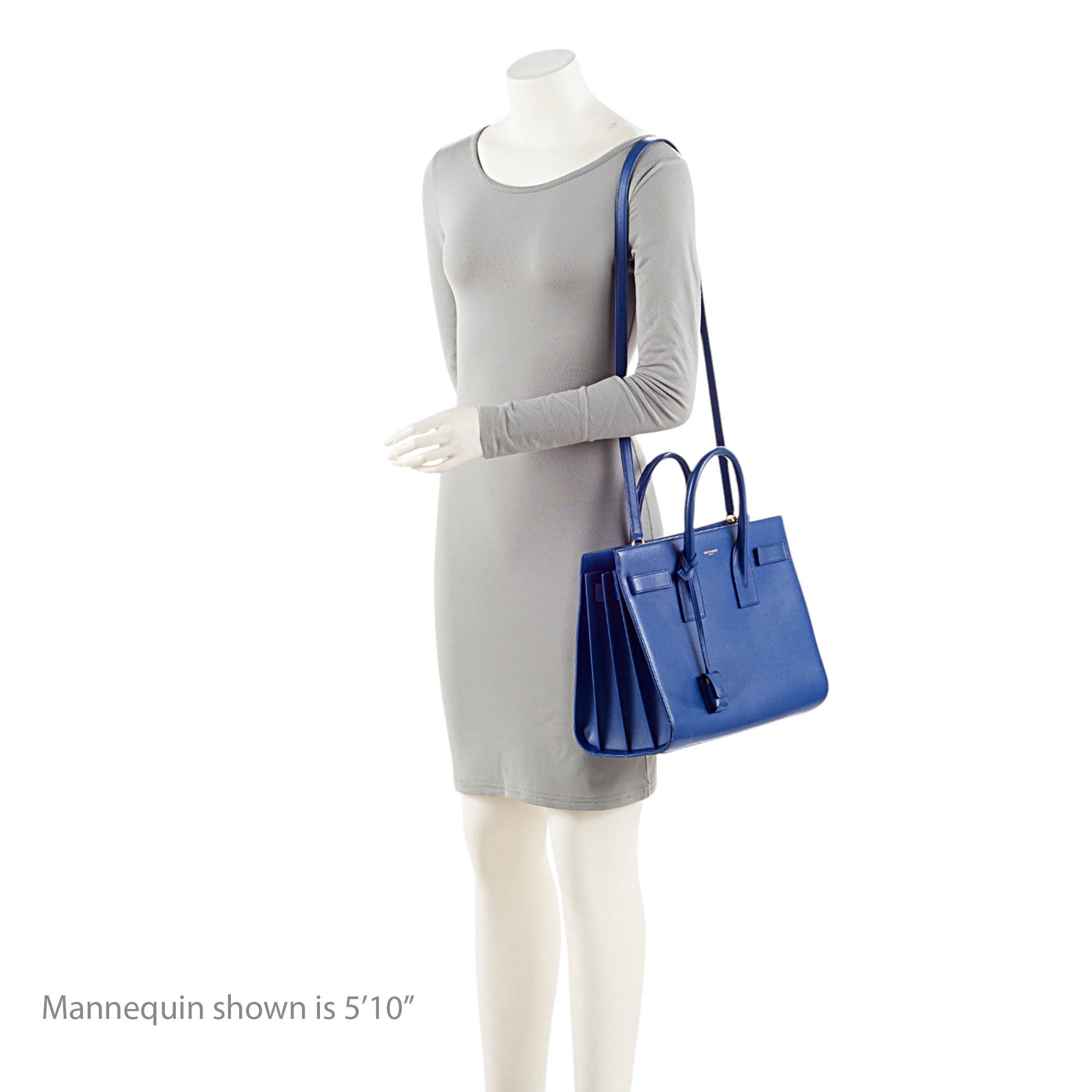 Saint Laurent Calfskin Small Sac De Jour Tote