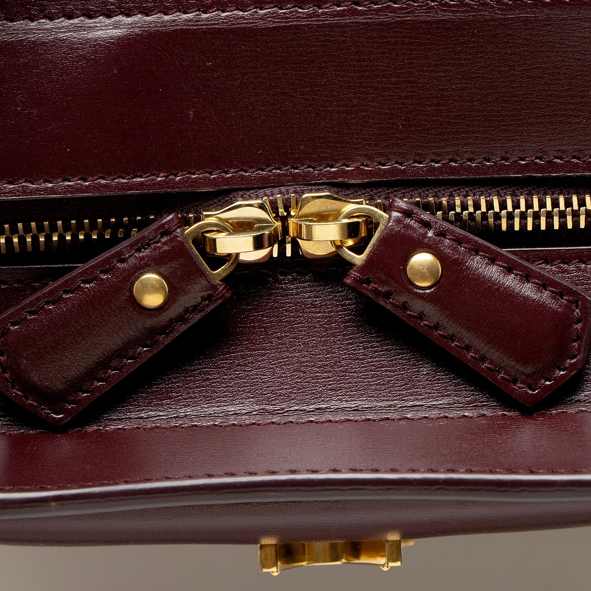 Saint Laurent Canvas Calfskin Monogram Uptown Medium Tote