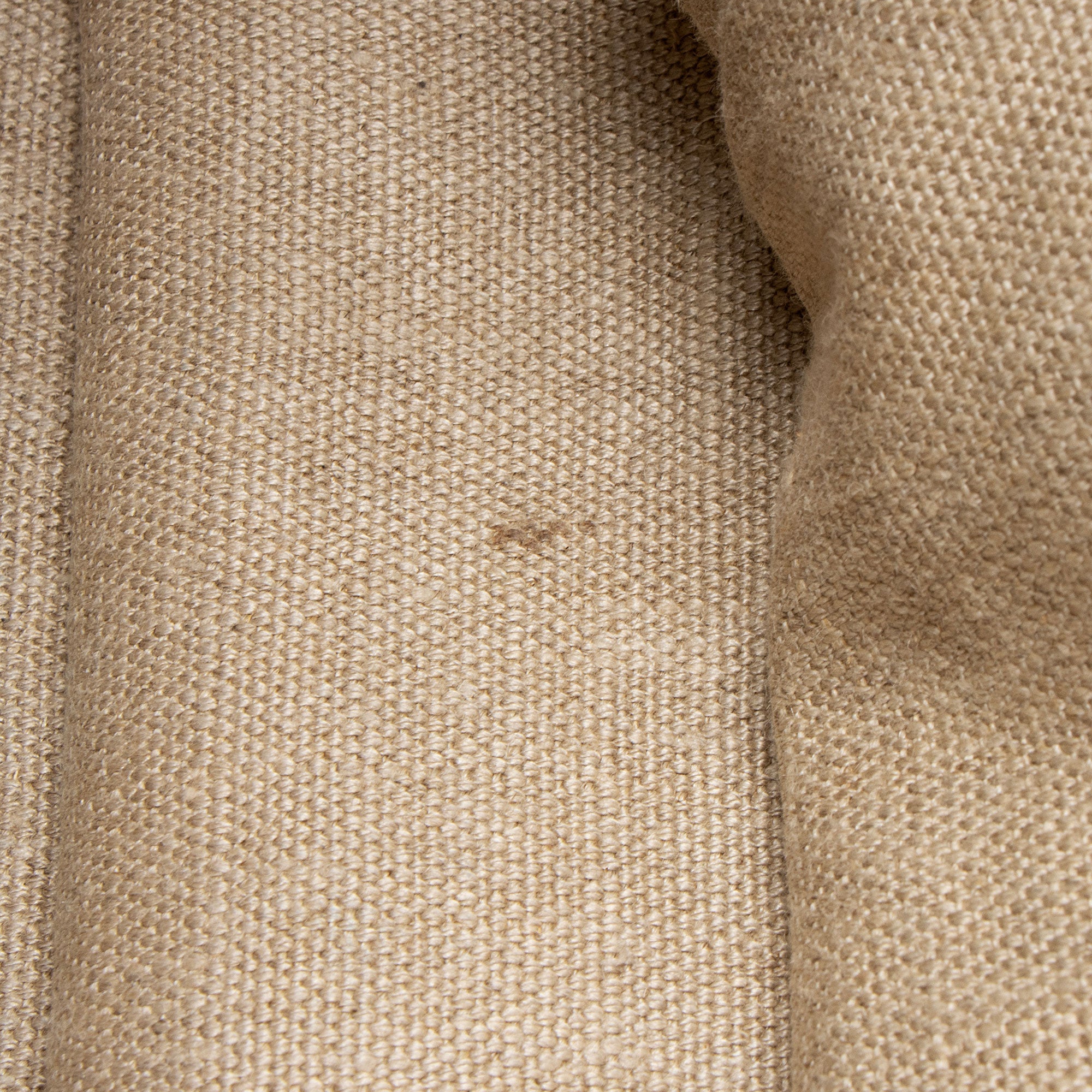 Saint Laurent Canvas Calfskin Rive Gauche Large Tote