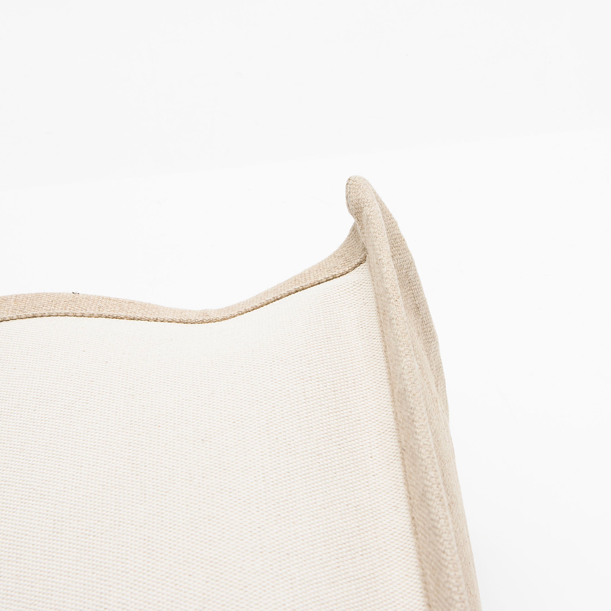 Saint Laurent Canvas Calfskin Rive Gauche Small Tote