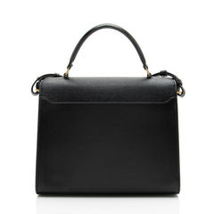 Saint Laurent Grain de Poudre Monogram Cassandra Medium Top Handle
