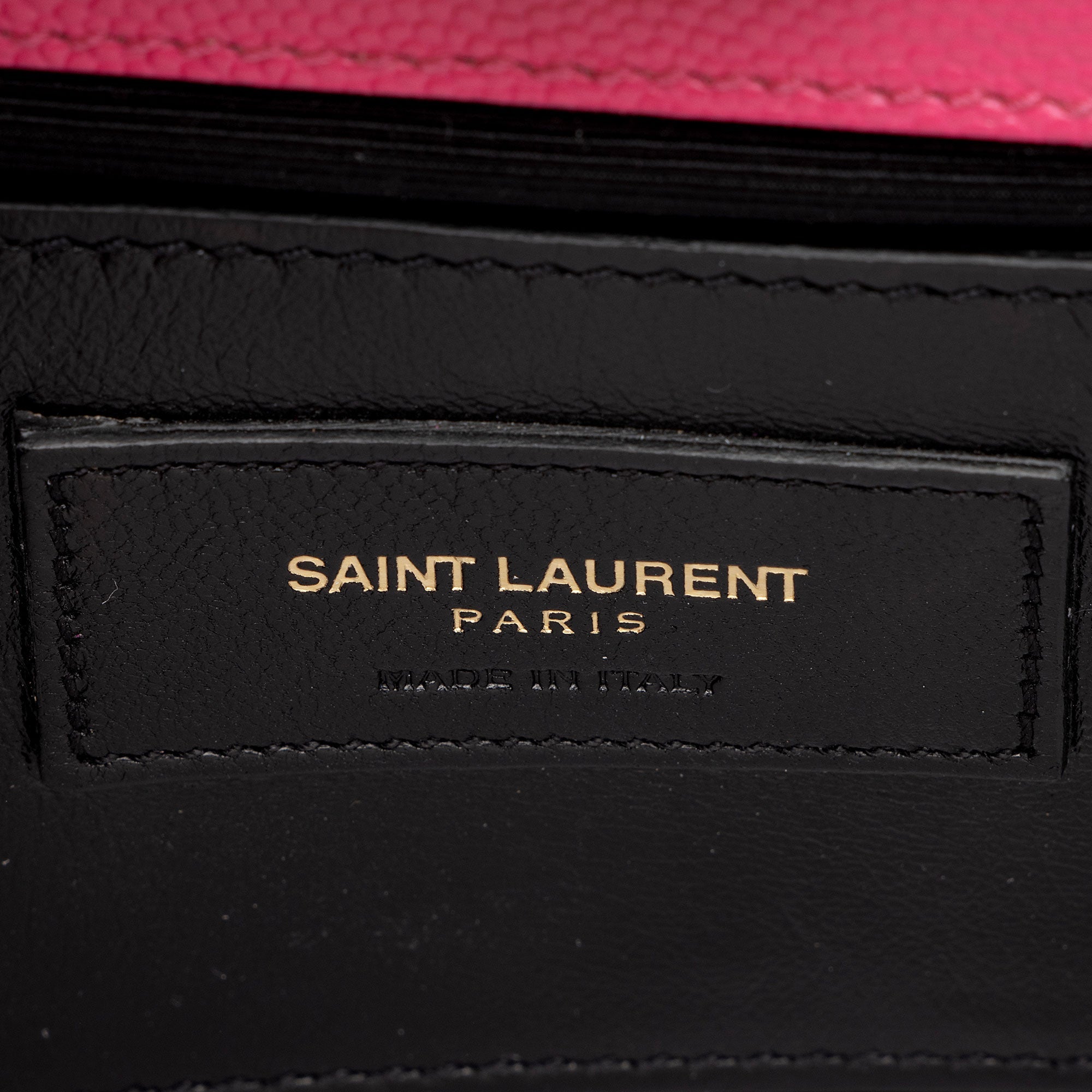 Saint Laurent Grain de Poudre Monogram Kate Small Shoulder Bag