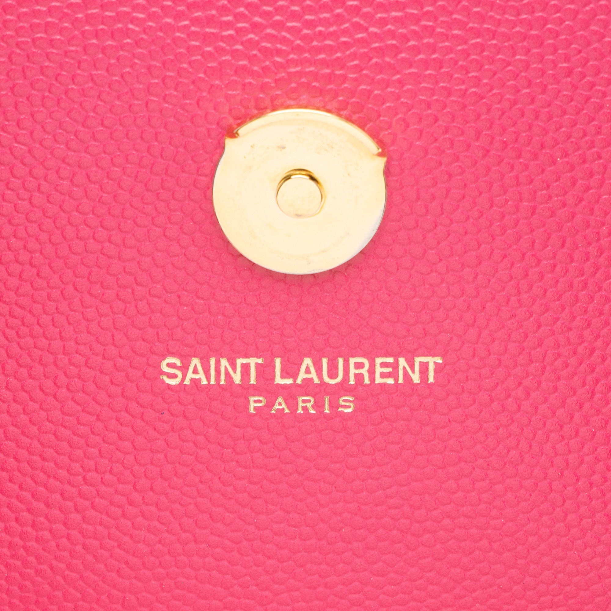 Saint Laurent Grain de Poudre Monogram Kate Small Shoulder Bag