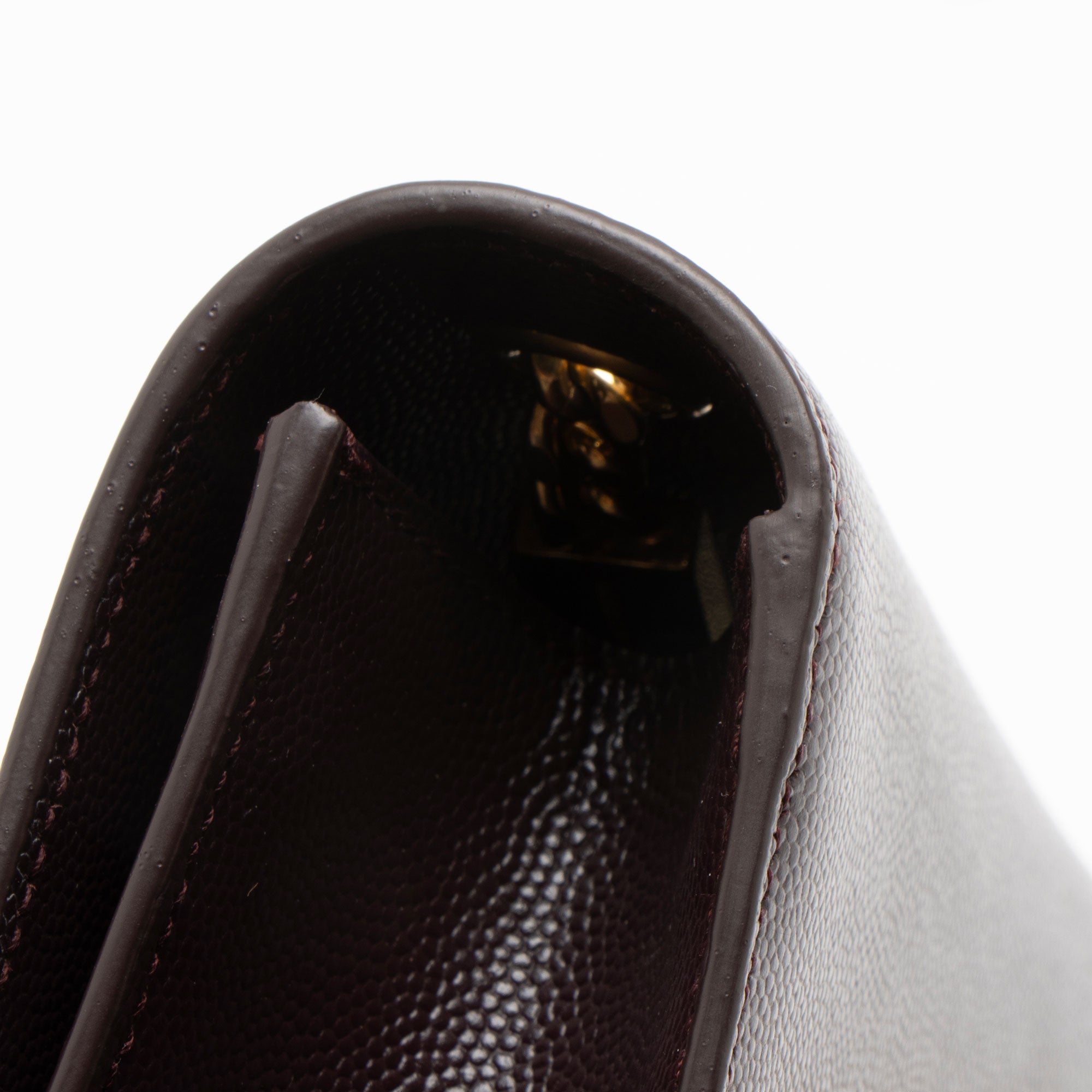Saint Laurent Grain de Poudre Monogram Kate Small Shoulder Bag