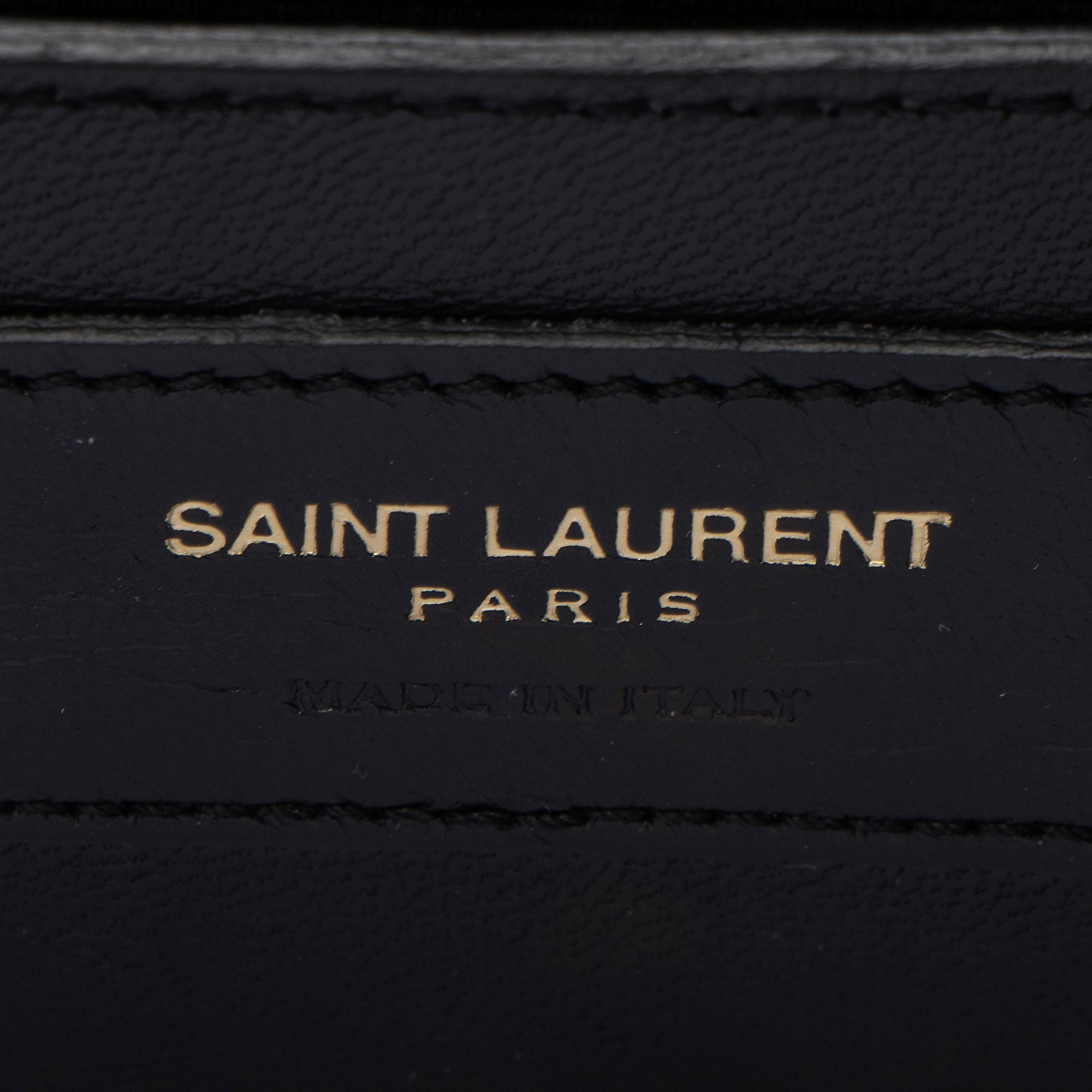Saint Laurent Grain de Poudre Monogram Kate Small Shoulder Bag
