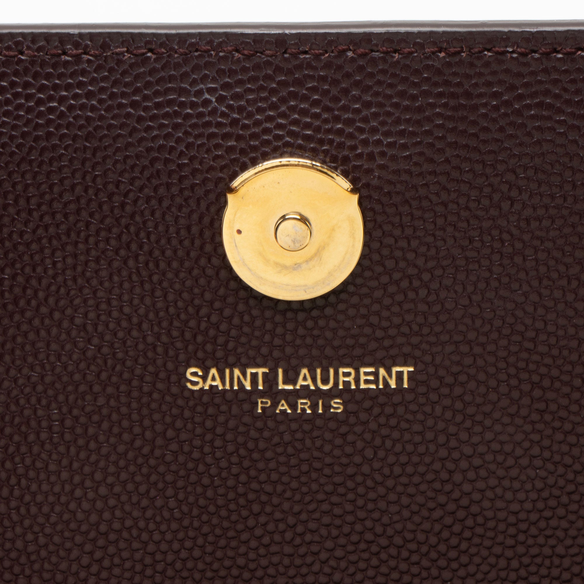Saint Laurent Grain de Poudre Monogram Kate Small Shoulder Bag