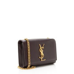 Saint Laurent Grain de Poudre Monogram Kate Small Shoulder Bag