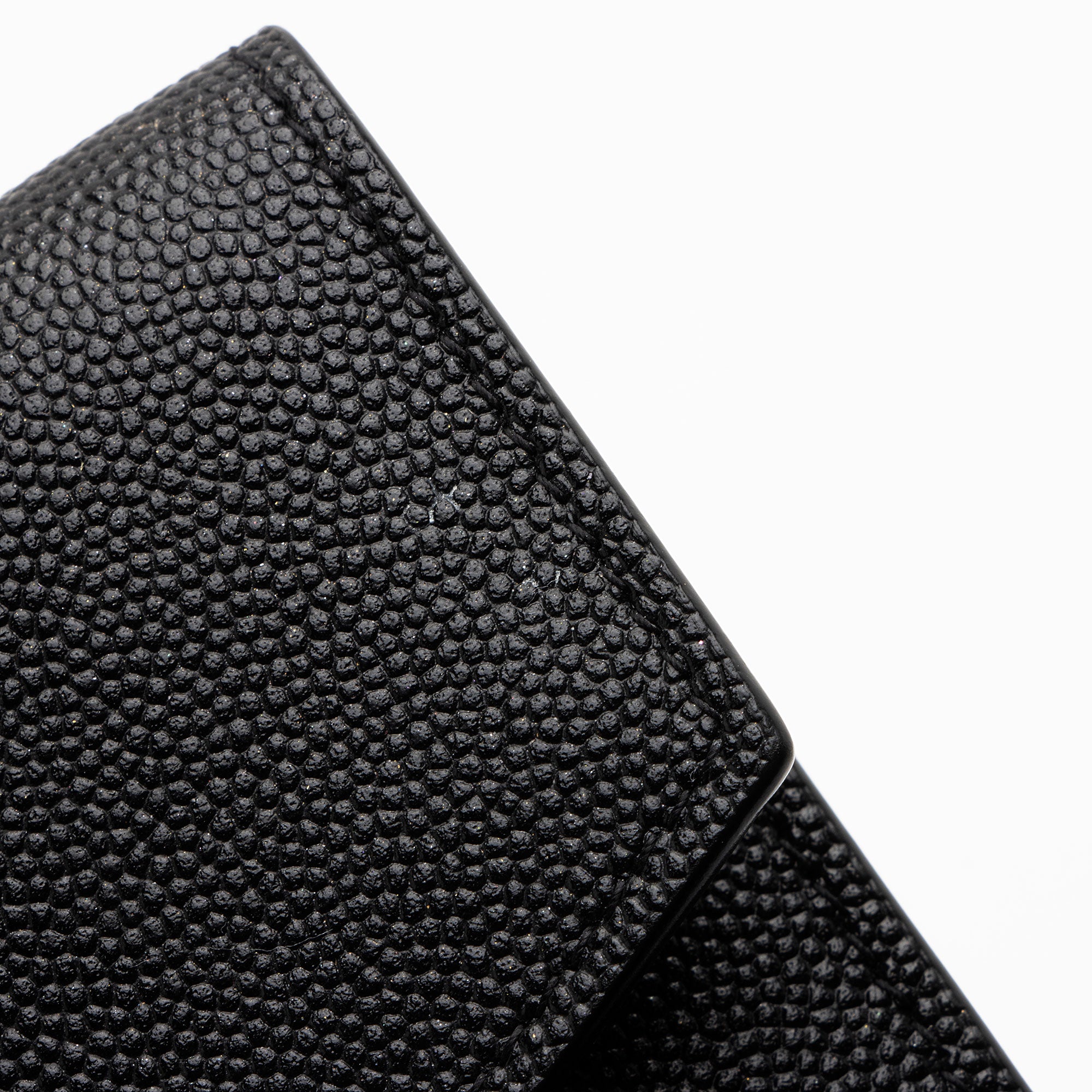 Saint Laurent Grain de Poudre Monogram Uptown Envelope Clutch