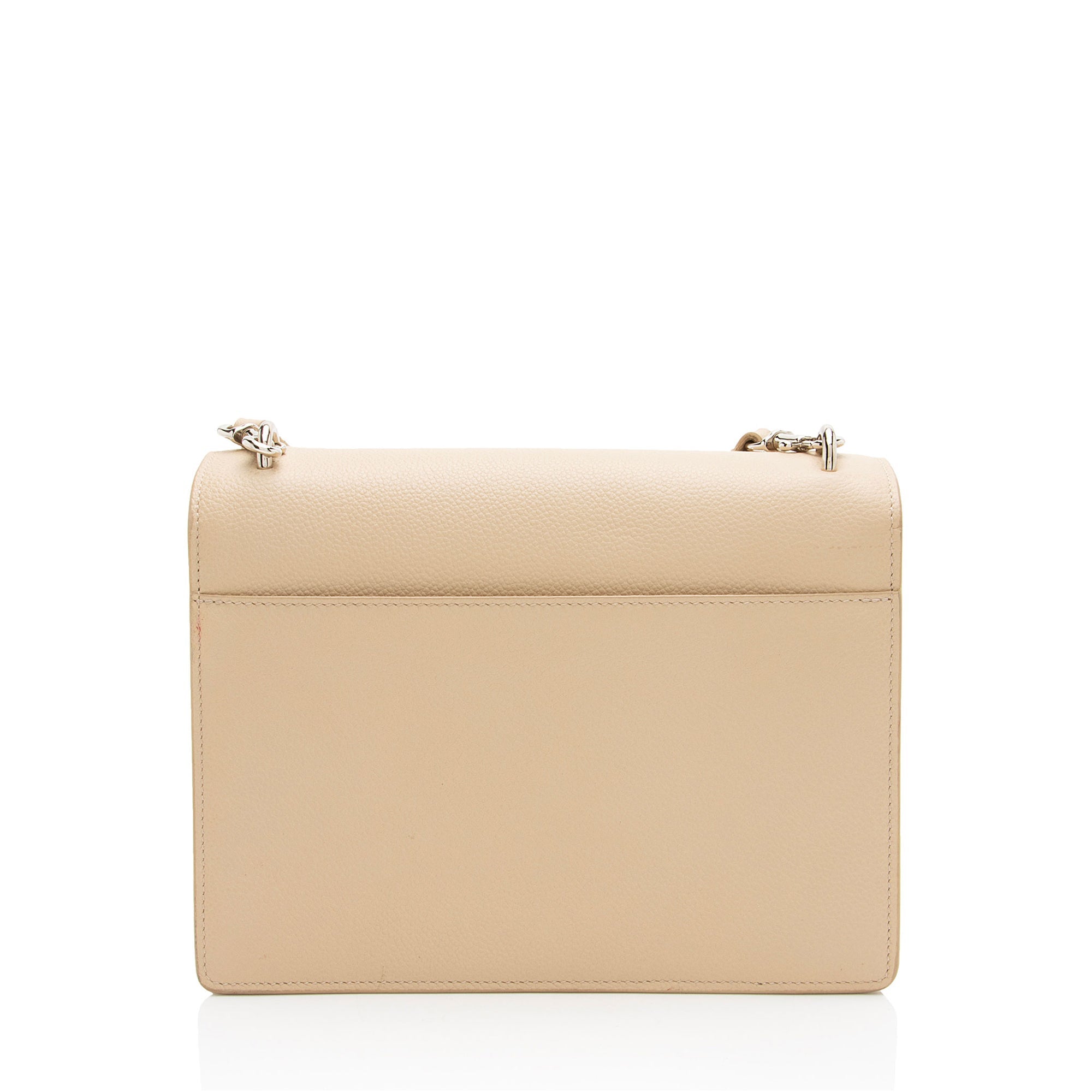 Saint Laurent Grained Calfskin Monogram Sunset Medium Shoulder Bag