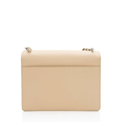 Saint Laurent Grained Calfskin Monogram Sunset Medium Shoulder Bag