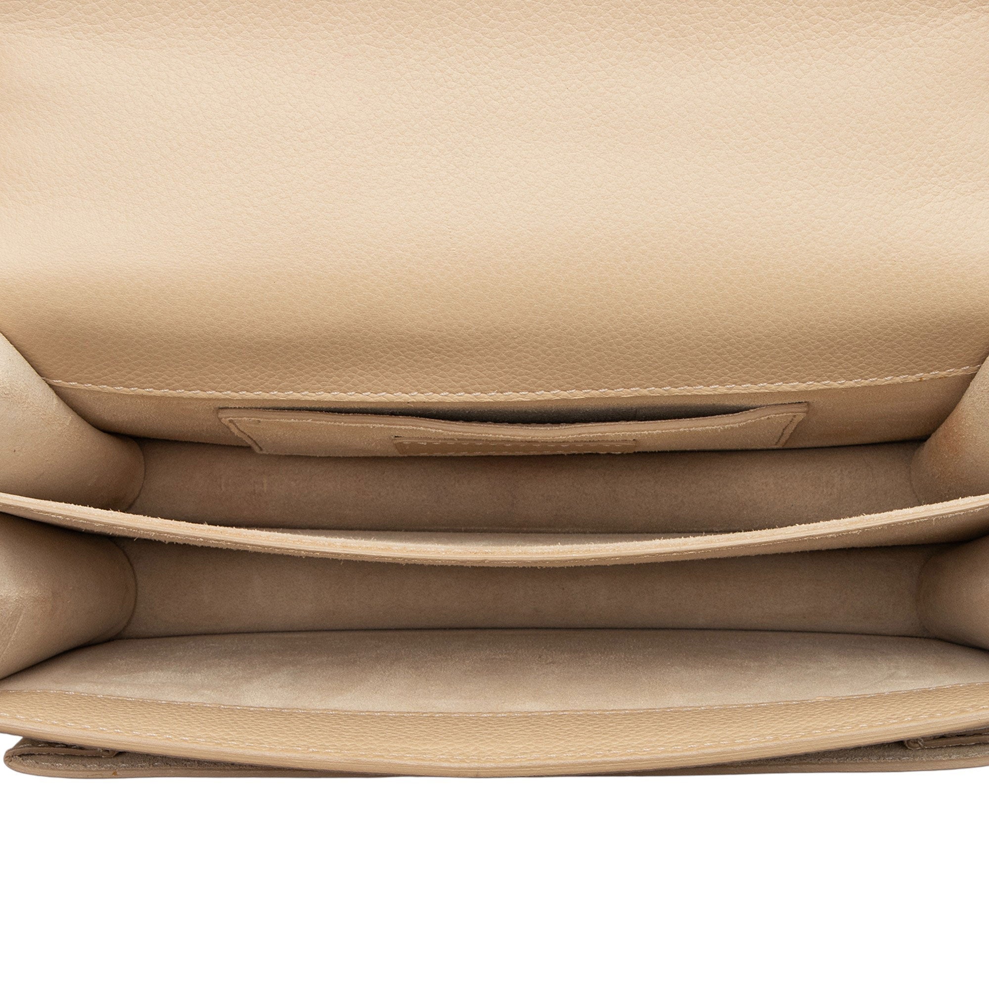 Saint Laurent Grained Calfskin Monogram Sunset Medium Shoulder Bag