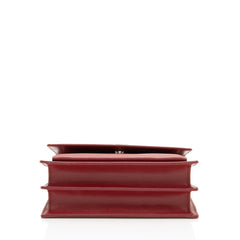 Saint Laurent Grained Calfskin Monogram Sunset Medium Shoulder Bag