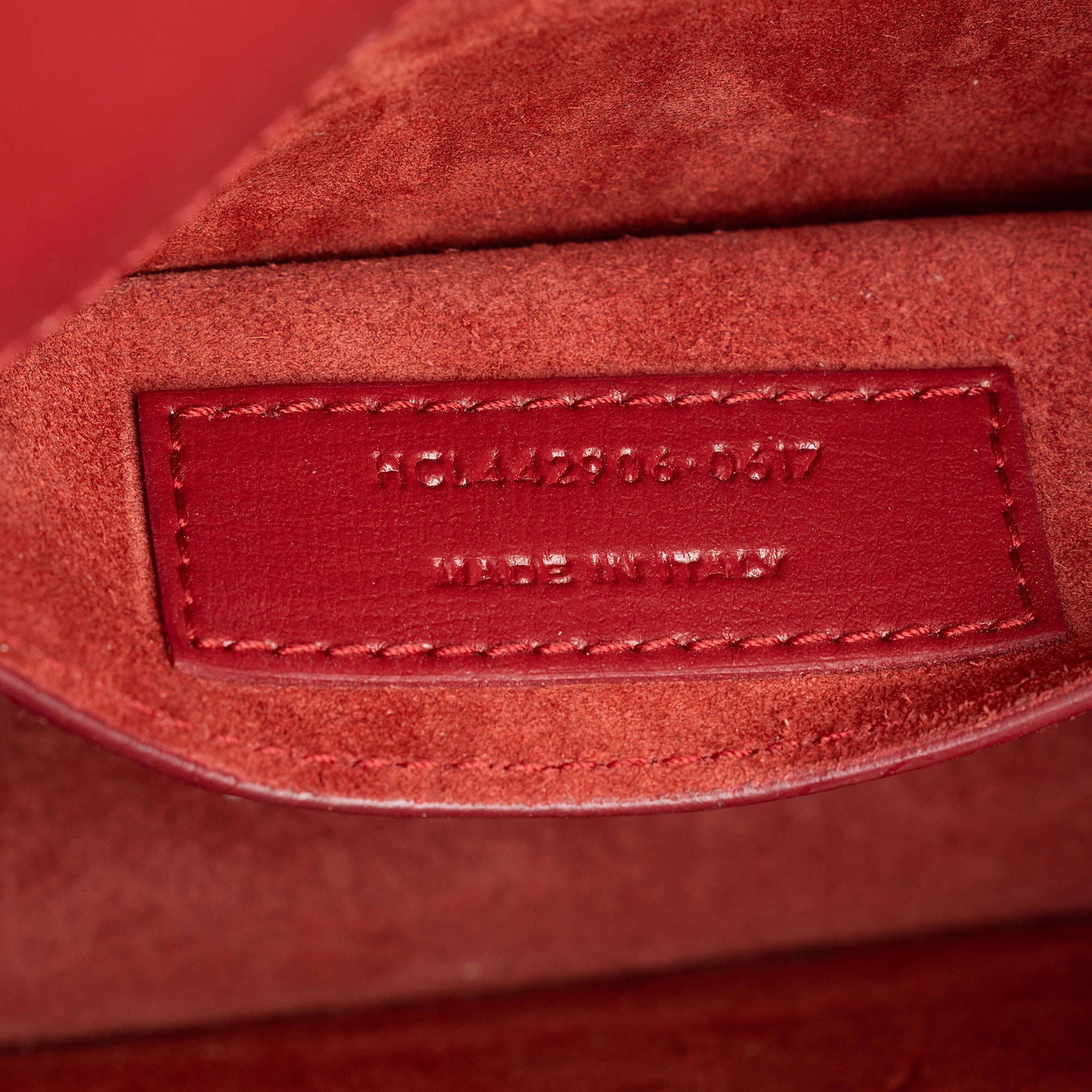Saint Laurent Grained Calfskin Monogram Sunset Medium Shoulder Bag