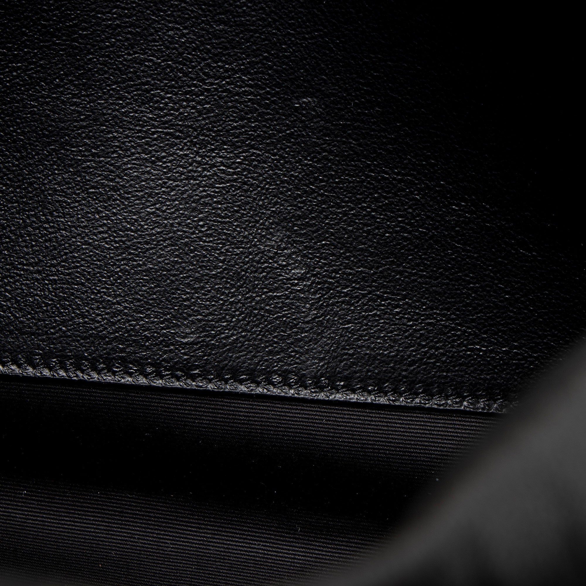 Saint Laurent Grained Lambskin Monogram Niki Large Shoulder Bag
