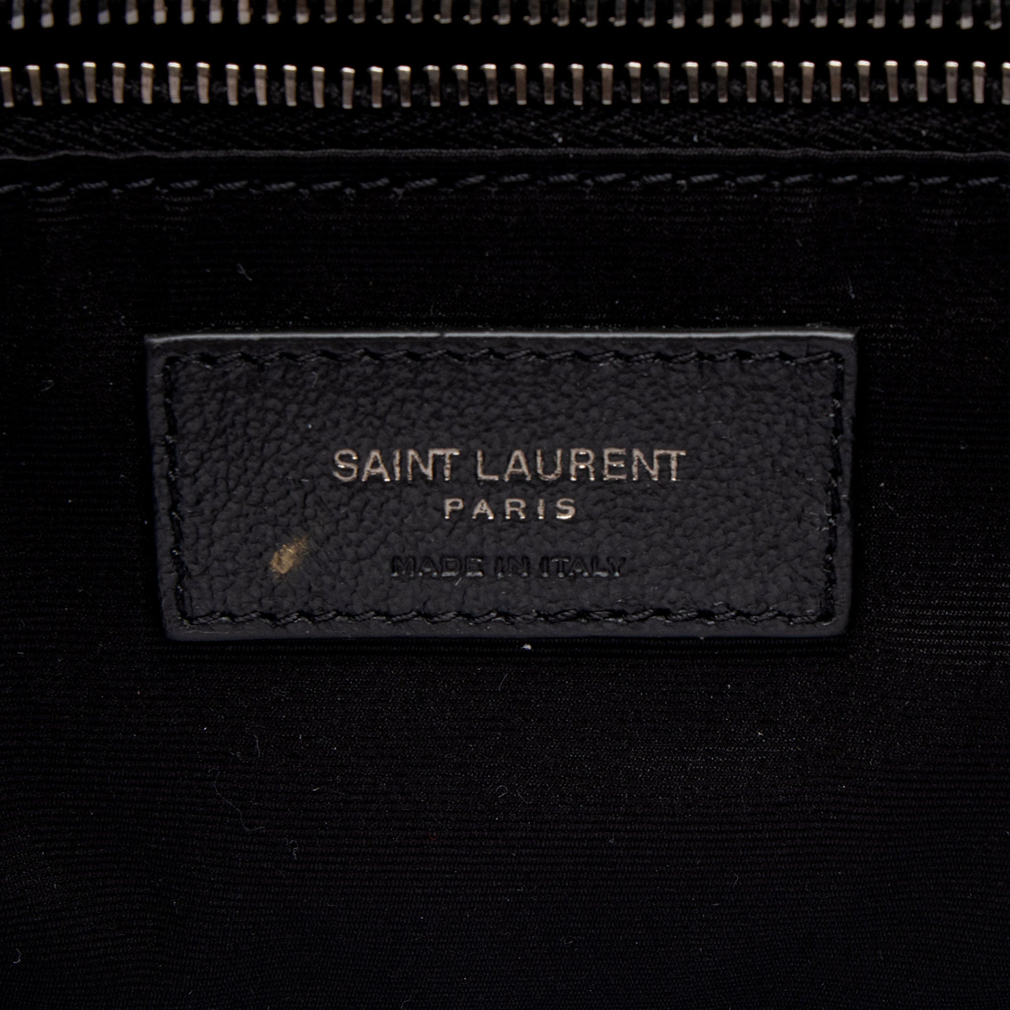 Saint Laurent Grained Lambskin Monogram Niki Large Shoulder Bag