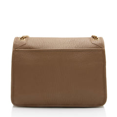 Saint Laurent Grained Lambskin Monogram Niki Large Shoulder Bag