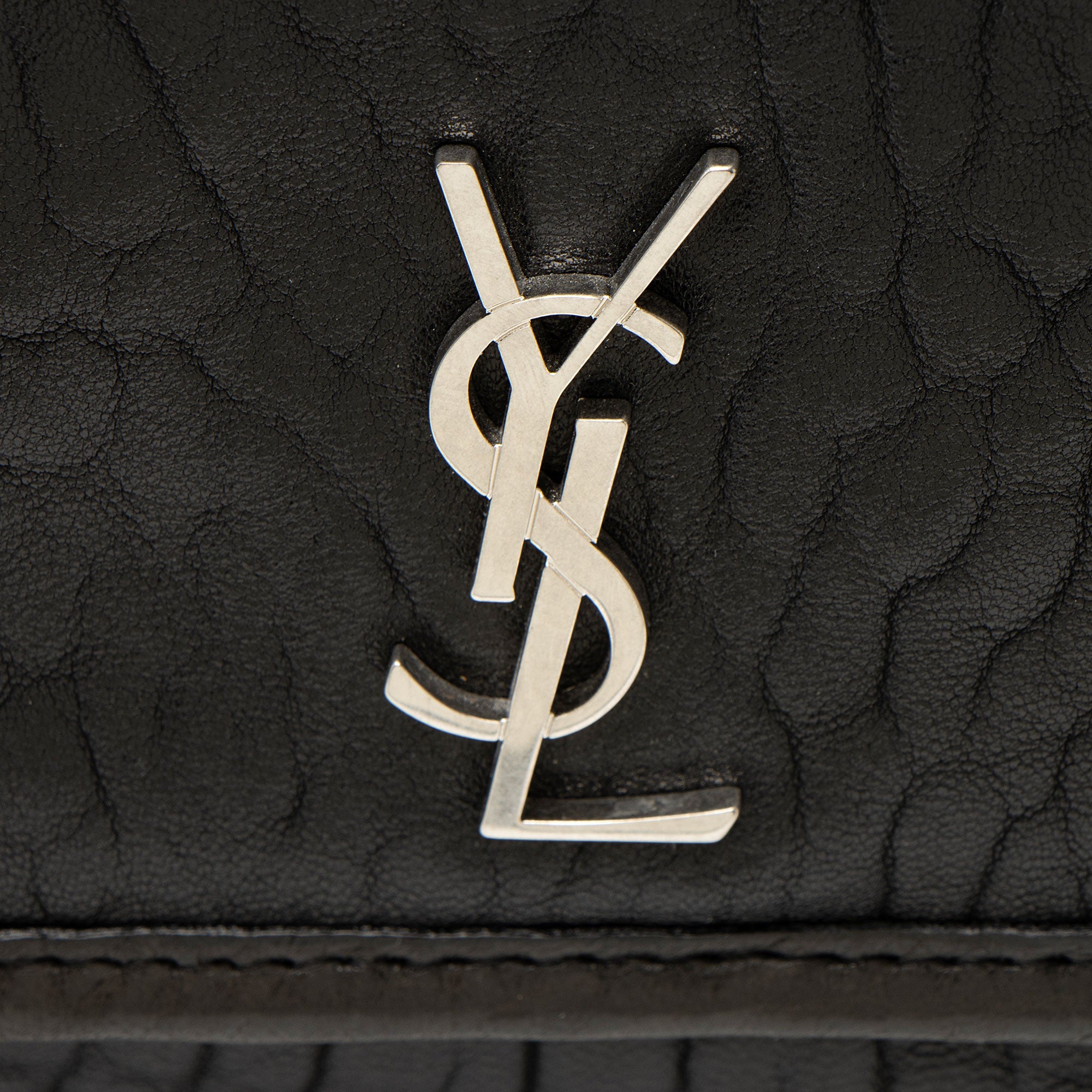 Saint Laurent Grained Lambskin Niki Small Messenger