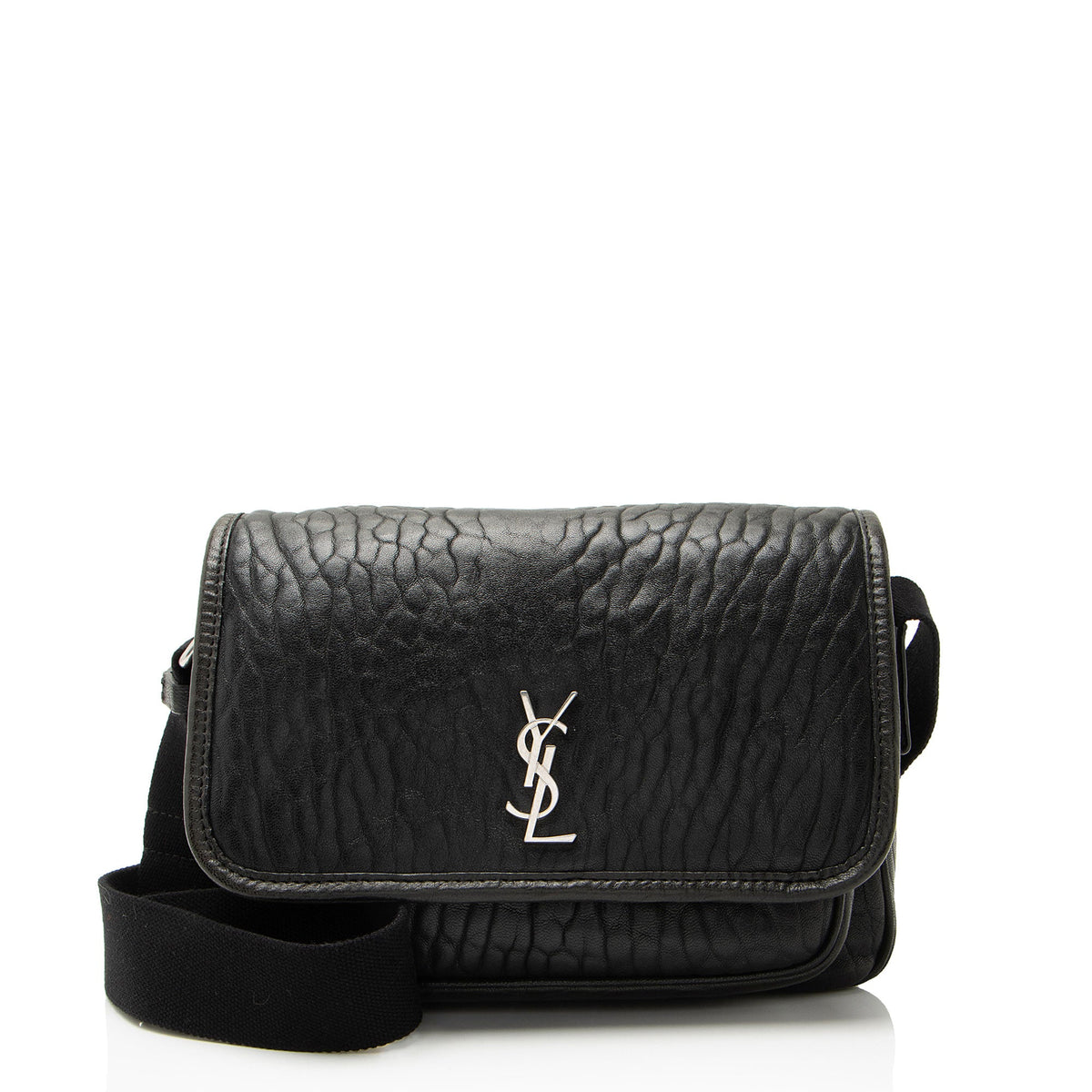 Saint Laurent Grained Lambskin Niki Small Messenger