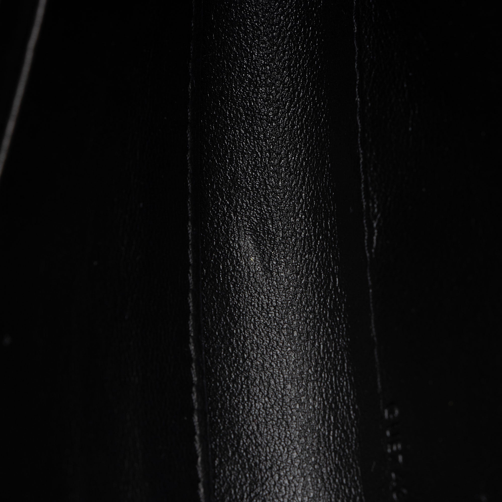 Saint Laurent Lambskin Matelasse Carre Monogram Cassandre Wallet on Chain