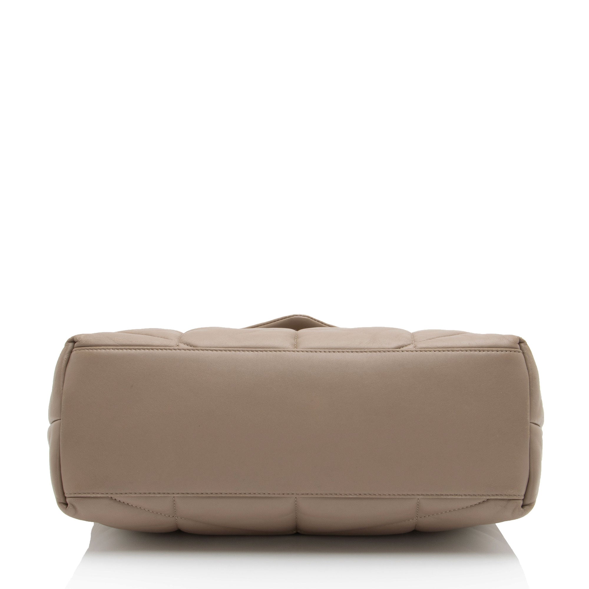 Saint Laurent Lambskin Monogram Puffer LouLou Medium Shoulder Bag