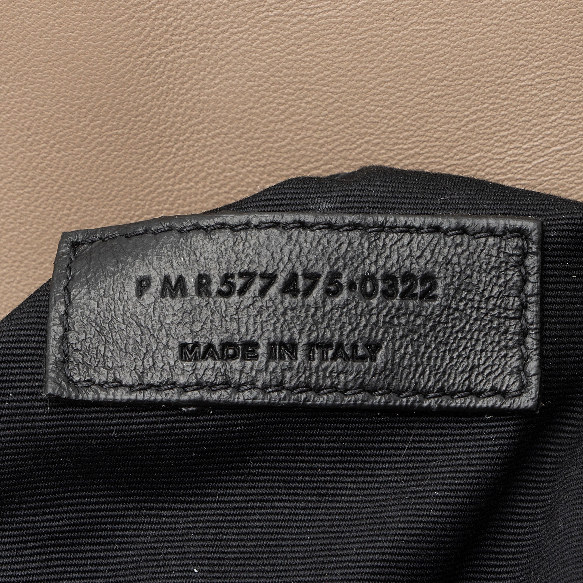 Saint Laurent Lambskin Monogram Puffer LouLou Medium Shoulder Bag