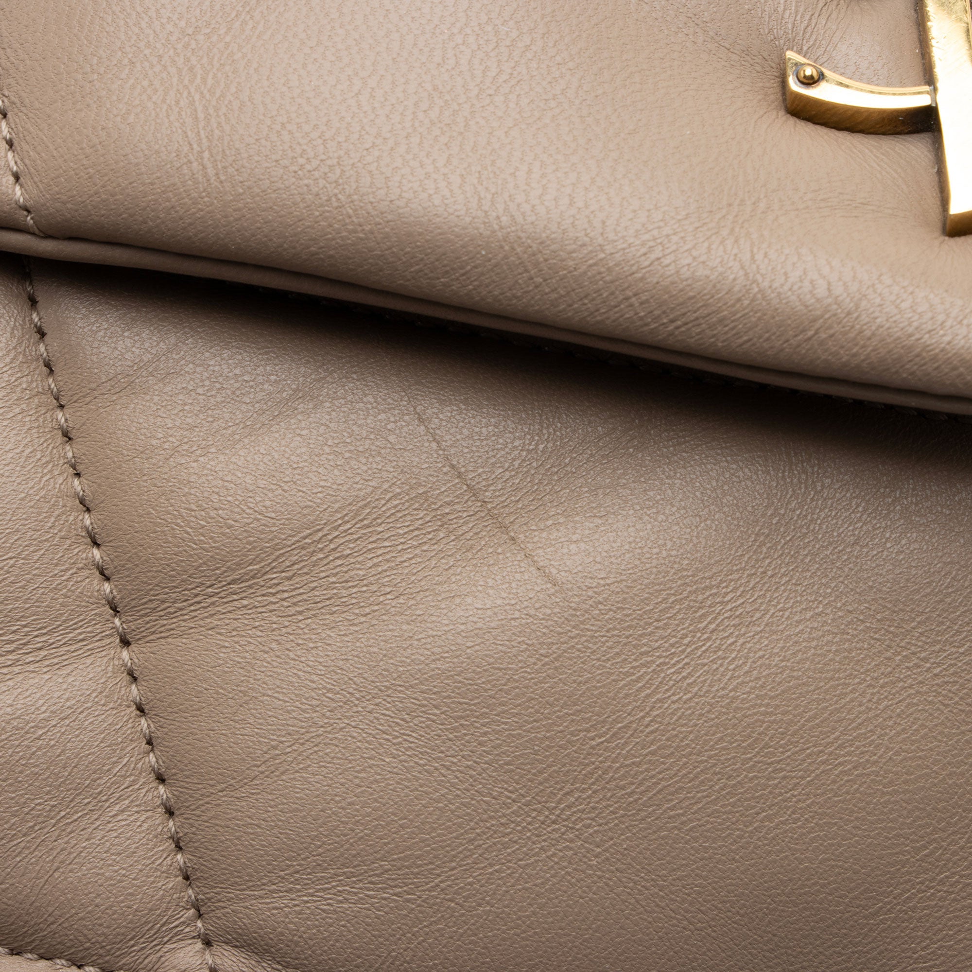 Saint Laurent Lambskin Monogram Puffer LouLou Medium Shoulder Bag