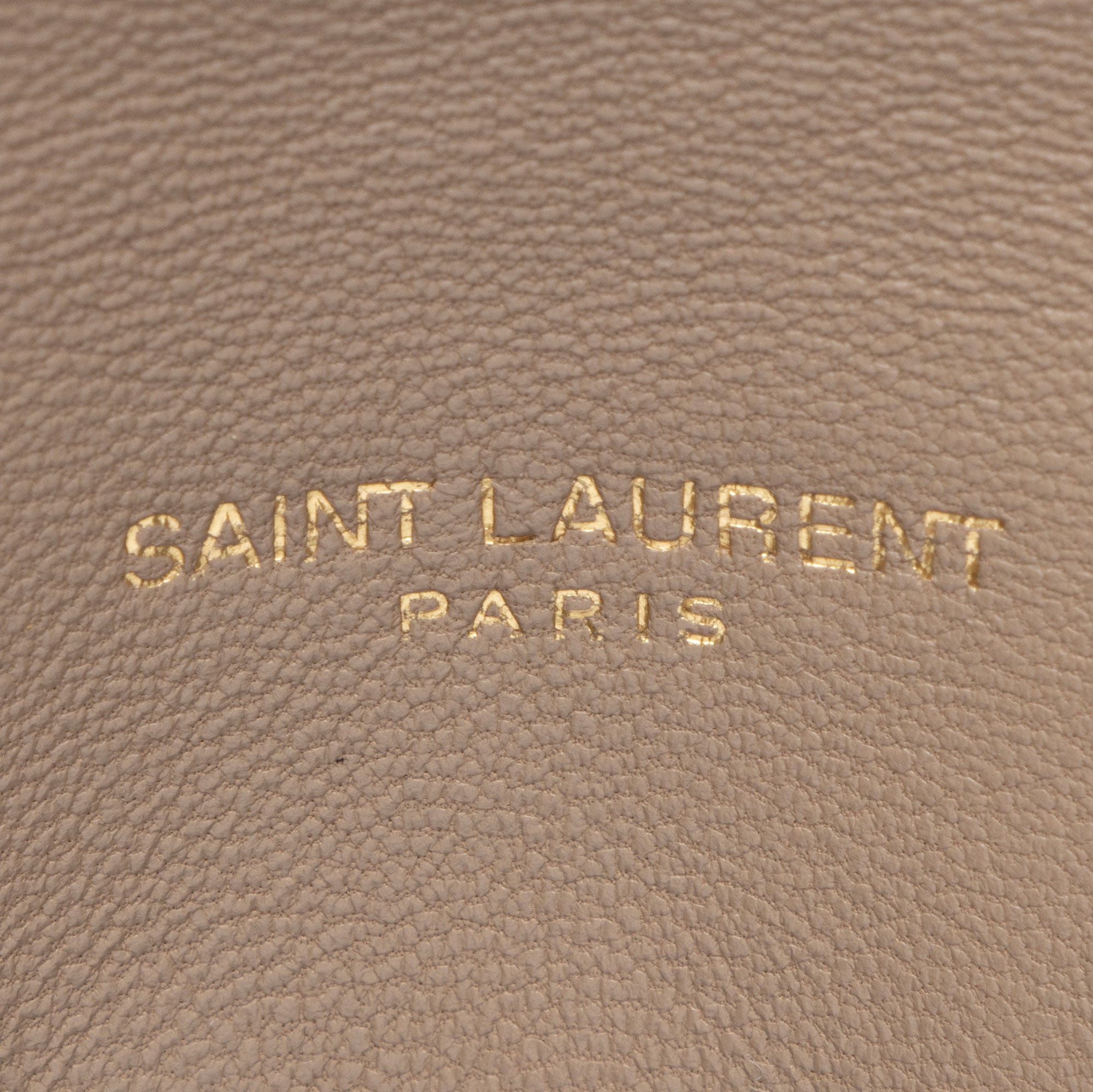 Saint Laurent Lambskin Monogram Puffer LouLou Medium Shoulder Bag