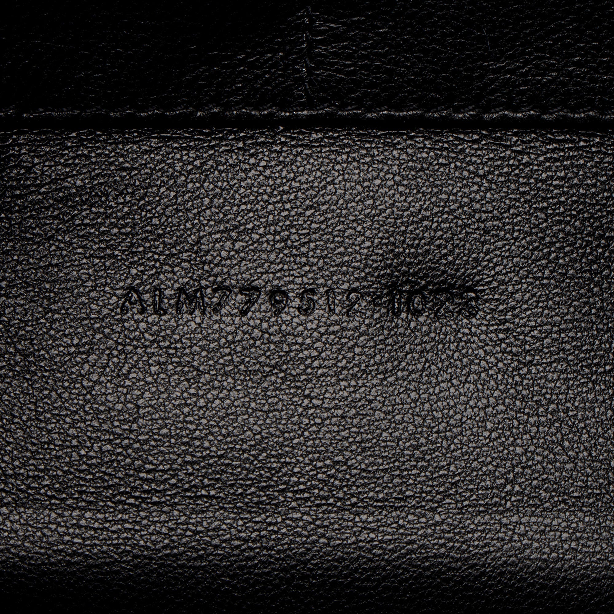 Saint Laurent Lambskin Puffy Pouch