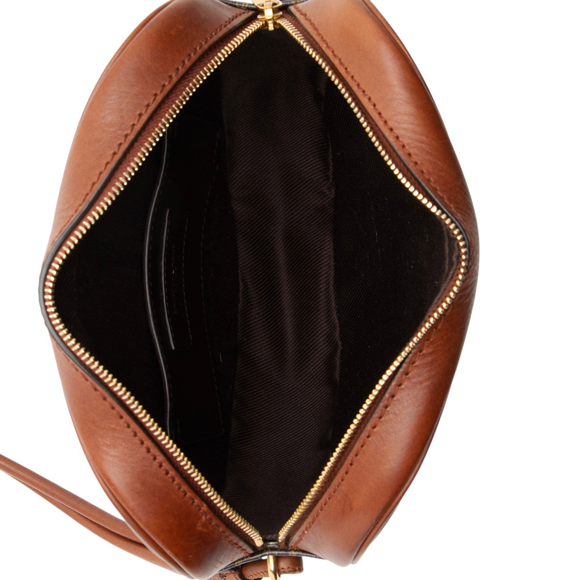 Saint Laurent Le Monogramme Canvas Calfskin Sac Coeur Crossbody