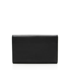 Saint Laurent Leather Belle de Jour Chain Wallet
